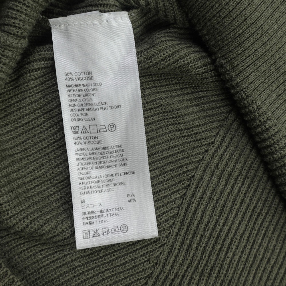 Tommy Bahama Sweater Womens Medium Green Ribbed Pullover‎ V Neck Casual - Picture 12 of 15
